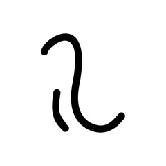 Abstract Line Doodle Art