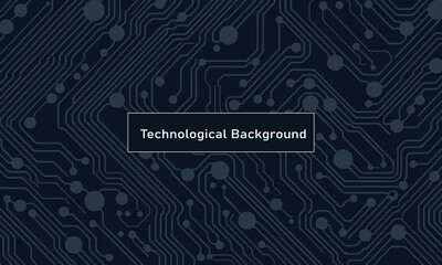 blue circuit board electronic technology background  