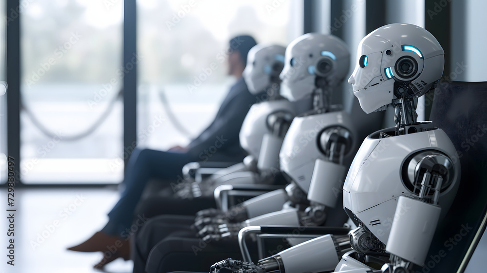 Poster cybernetic collaboration: robot seamlessly integrating with office dynamics