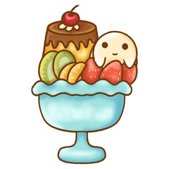 Cute shaped cakes decorated