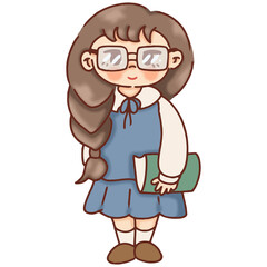 Cute decorative characters