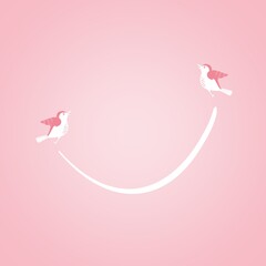 International day of happiness. Songs of birds. - 729831407