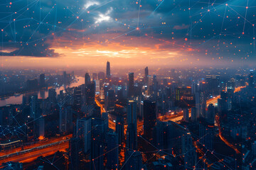 smart city, wireless network, high-speed internet, global connectivity, Generative AI