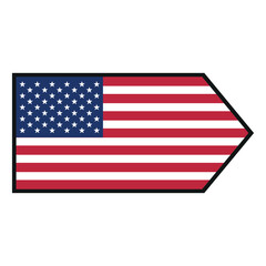 American Flag Icon