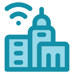 smart city icon for illustration