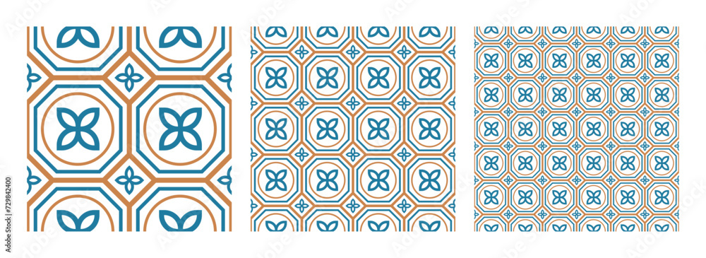 Poster seamless geometric pattern, abstract pattern vector decorative graphic design wallpaper background f