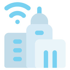 smart city icon for illustration