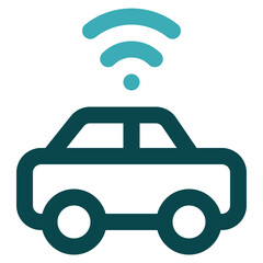 smart car icon for illustration