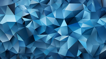 Fototapeta premium Ultramarine_abstract_polygon_background