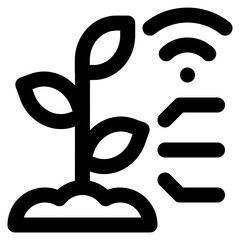 smart farm icon for illustration