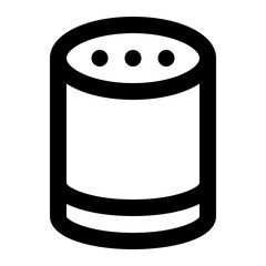 voice assistant icon for illustration