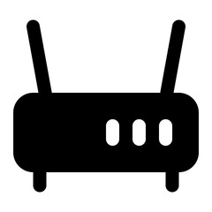 Obraz premium router icon for illustration