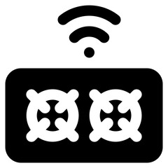 stove icon for illustration