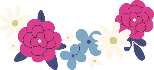 Flowers Frame Wreath