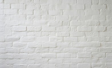 Fototapeta premium White brick wall texture, Abstract background.