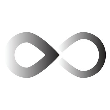 Infinity Symbol Icon Vector Illustration