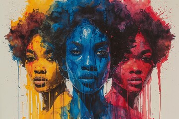 Femme Fatale The Art of Afro-Fusion Generative AI