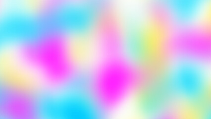 Rainbow colours Blurred transparent gradient background. Transparent png overlay background