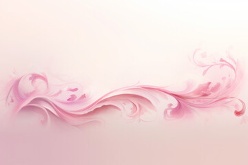 Elegant pink floral abstract design for creative background use - obrazy, fototapety, plakaty