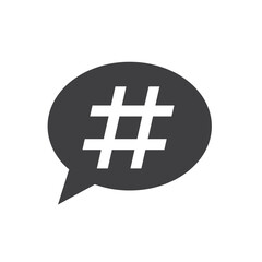 symbol of trending topic, vector art.