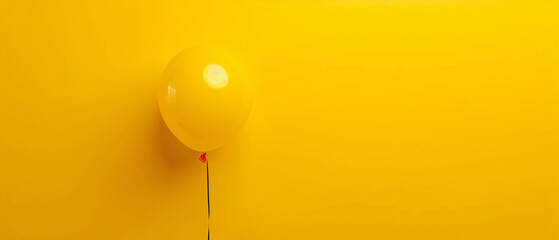 Yellow concept balloon