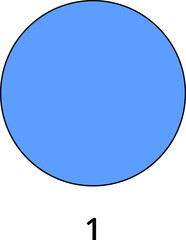 Fractions Pie Geometry Maths Mathematical Education Diagram. Circles divided in segments from 1 to 12 isolated vector illustration