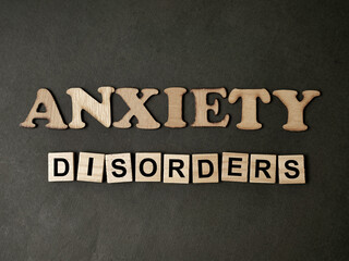Fototapeta premium Anxiety disorders, mental health concept