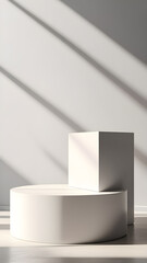 close-up-of-a-podium-in-a-studio-setting-for-display-mock-up-immersed-in-soft-sunlight-filtering