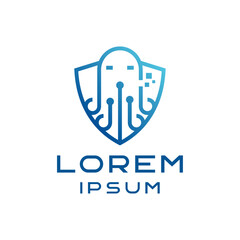 Octopus Technology Logo Template