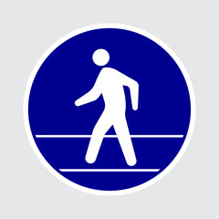 vector pedestrians only