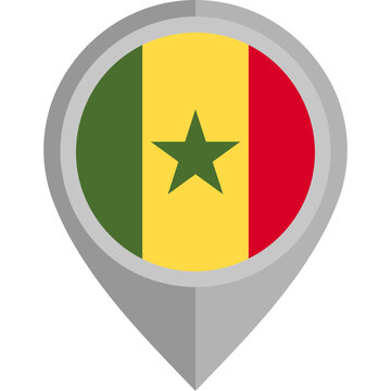 Senegal: Senegalese Flag, Green, Yellow, Red, Senegalese Identity, Senegalese Pride, National Symbolism, Patriotic Emblem, Dakar, Republic of Senegal


