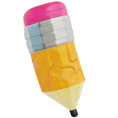 Colorful Pencil Eraser