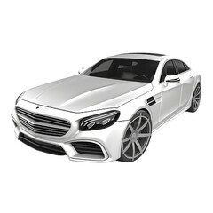 Luxury Car PNG Cutout, Generative AI