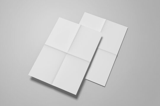 A4 Flyer Blank Mockup