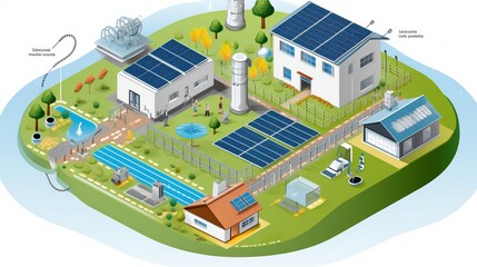 Net metering system for renewable electricity generation generated by ai