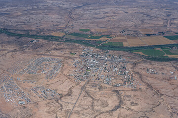 Mariental town in desert,  Namibia