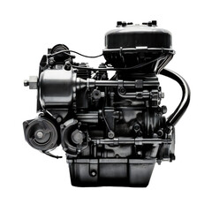 Motorcycle engine. Air cooled internal combustion engine for motorcycle, snowmobile or ATV.