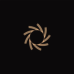 Obraz premium Global Community Logo Icon Elements Template. Circle vector logo template design