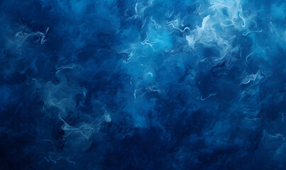 Fototapeta na wymiar Paint navy blue color grunge trendy holographic texture, Generative AI 