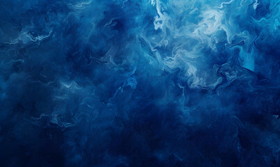Fototapeta premium Paint navy blue color grunge trendy holographic texture, Generative AI 