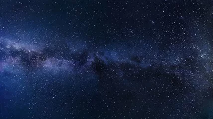 Foto op Aluminium Night sky with stars and nebula background, billions of galaxies in the deep space of the universe © UN