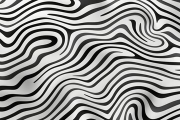 Doodle black and white lines