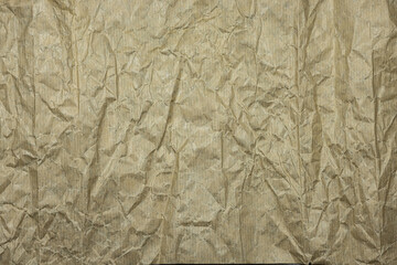 The Texture Of Crumpled Old Vintage Paper
