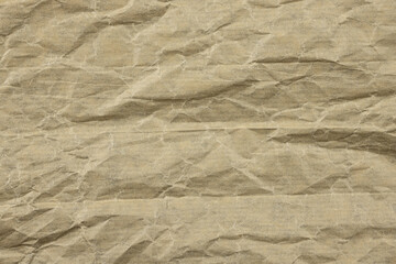 The Texture Of Crumpled Old Vintage Paper