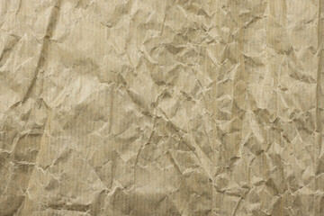The Texture Of Crumpled Old Vintage Paper