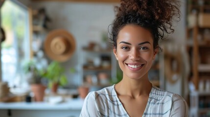 Creative Designer: A designer's smile is a testament to their artistic ingenuity and innovative design solutions