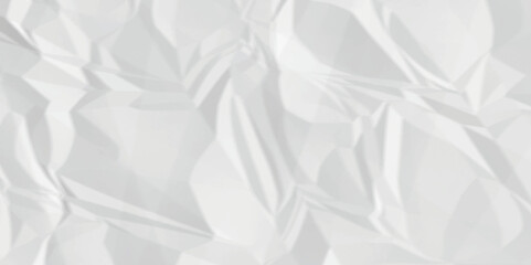 White crumpled paper texture . White wrinkled paper texture. White paper texture . White crumpled and top view textures can be used for background of text or any contents . - obrazy, fototapety, plakaty