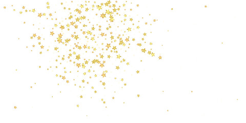 Magic stars vector overlay.  Gold stars scattered