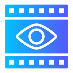 movie gradient icon