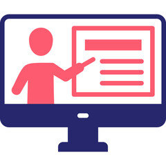 Online Learning Icon